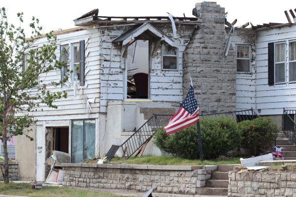 Tornado Damage Recovery in Katy