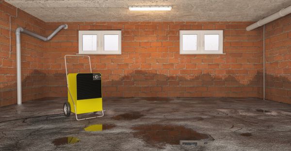 Basement Water Remediation in Katy